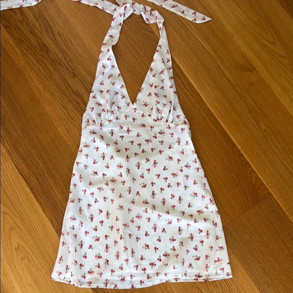 Peppermayo Floral Halter Dress